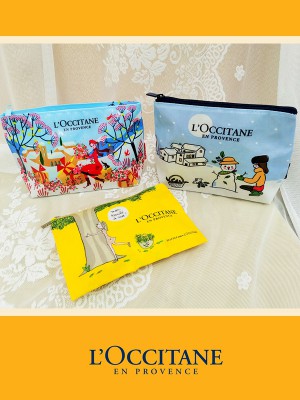 Original L'OCCIATANE Cosmetic Beauty Pouch (LOC001)
